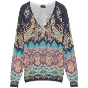 Etro, Dames, Truien, Veelkleurig, Maat: XS Jersey,