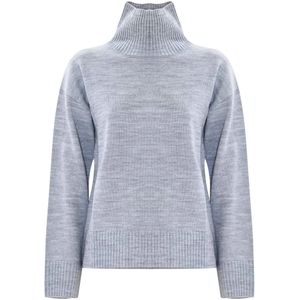 Kocca, Dames, Truien, Grijs, Maat: L Wol,