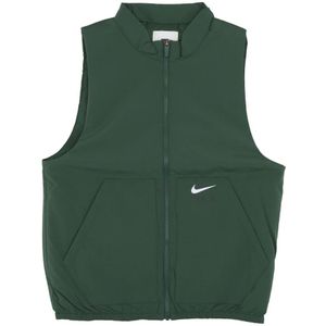 Nike - Mouwloos Vest - Groen - Ripstop 100% Nylon - Waterafstotend