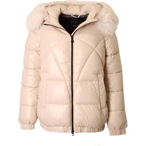 Geox, Dames, Jassen, Wit, Maat: XS