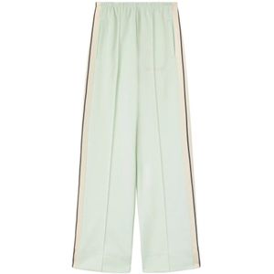 Palm Angels, Dames, Broeken, Groen, Maat: M