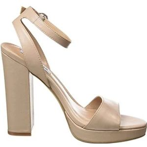 Steve Madden, Dames, Schoenen, Beige, Maat: 37 1/2 EU Synthetisch,