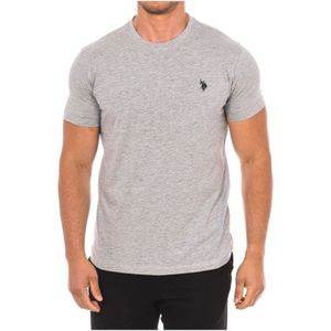 U.s. Polo Assn., Heren, Tops, Grijs, Maat: XL Katoen,
