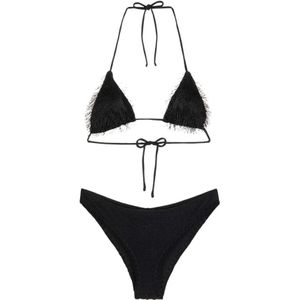 F**k, Dames, Badkleding, Zwart, Maat: L Katoen,