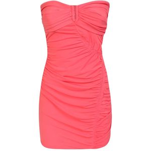 Self Portrait, Dames, Jurken, Roze, Maat: S Poliester,