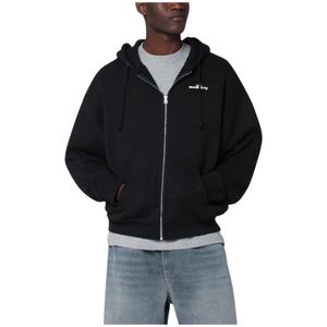 Awake NY, Heren, Sweatshirts & Hoodies, Zwart, Maat: XL