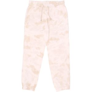 Nike, Dames, Broeken, Wit, Maat: L Katoen,