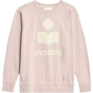 Marant étoile, Dames, Sweatshirts & Hoodies, Roze, Maat: S Katoen,