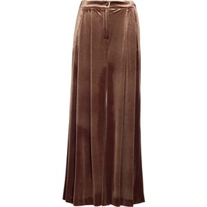 H2O, Dames, Broeken, Bruin, Maat: M Velours,