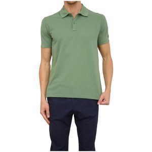 Paul & Shark, Heren, Tops, Groen, Maat: L Katoen,