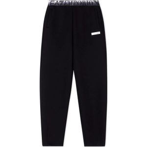 Emporio Armani Ea7, Dames, Broeken, Zwart, Maat: M