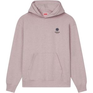 Kenzo, Heren, Sweatshirts & Hoodies, Roze, Maat: M Katoen,