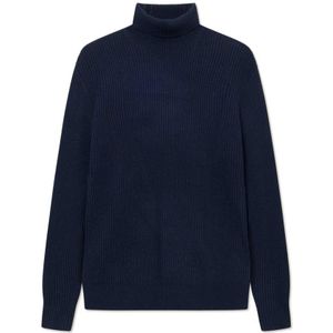 Les Deux, Heren, Truien, Blauw, Maat: S Wol,