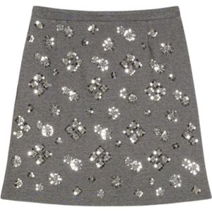 Max Mara, Dames, Rokken, Grijs, Maat: M