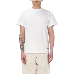 Jil Sander, Heren, Tops, Wit, Maat: XL