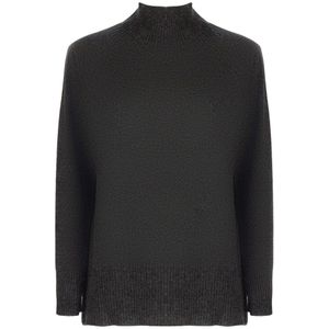 Kangra, Dames, Truien, Grijs, Maat: M Wol,