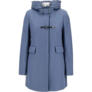 Fay, Dames, Mantels, Grijs, Maat: S Wol,