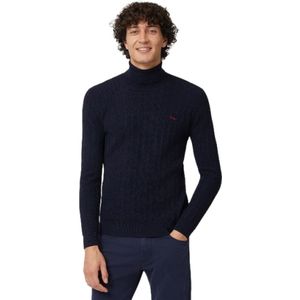 Harmont & Blaine, Heren, Truien, Blauw, Maat: L Wol,