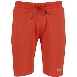 Cavallaro Neapolis Korte Broek - Terracotta - Katoen/Polyester - Normale Fit