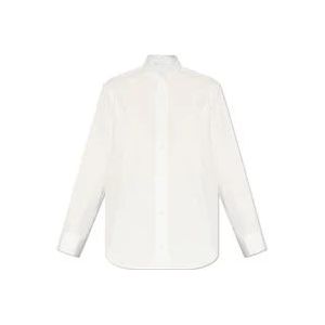 Fendi Katoenen shirt , White , Dames , Maat: XS