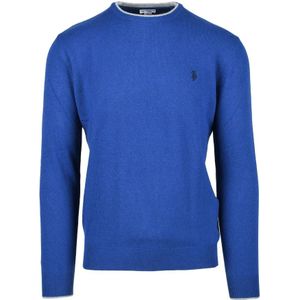 U.s. Polo Assn., Heren, Truien, Blauw, Maat: L Wol,
