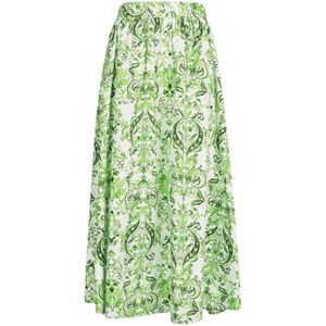 Liu Jo, Dames, Rokken, Groen, Maat: S Katoen,