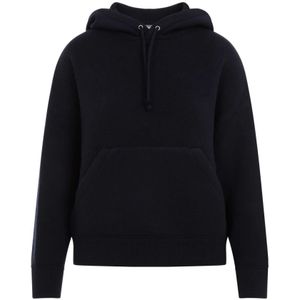Bottega Veneta, Dames, Sweatshirts & Hoodies, Blauw, Maat: S Kasjmier,