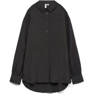 Vero Moda, Dames, Blouses & Shirts, Zwart, Maat: XL