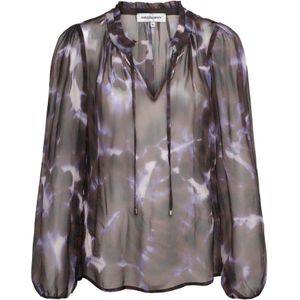 &Co Woman, Dames, Blouses & Shirts, Veelkleurig, Maat: 2XL Viscose,