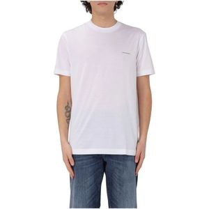 Emporio Armani, Heren, Tops, Wit, Maat: 2XL