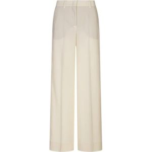 Incotex, Dames, Broeken, Wit, Maat: S Wol,