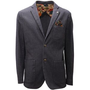 At.P.Co, Heren, Jassen, Grijs, Maat: 2XL Katoen,