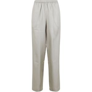 Loulou Studio, Dames, Broeken, Grijs, Maat: L Zijde,