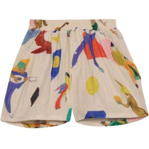 G.Kero, Dames, Korte broeken, Veelkleurig, Maat: XS Katoen,