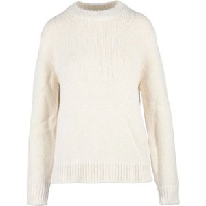 Jil Sander, Dames, Truien, Beige, Maat: M Wol,
