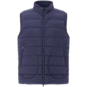 Herno, Heren, Jassen, Blauw, Maat: 4XL Nylon,