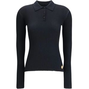 Dolce & Gabbana, Dames, Tops, Zwart, Maat: XS Kasjmier,