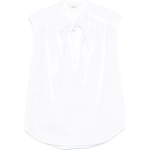 Barena Venezia, Dames, Tops, Wit, Maat: M Katoen,