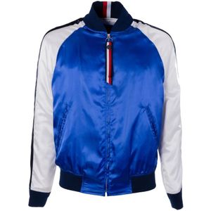 Tommy Hilfiger, Heren, Jassen, Veelkleurig, Maat: L Satijn,