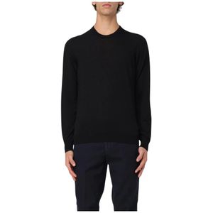 Drumohr, Heren, Truien, Zwart, Maat: 2XL Wol,