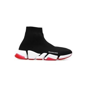 Balenciaga ‘Speed 2,0’ sok sneakers , Black , Heren , Maat: 47 EU