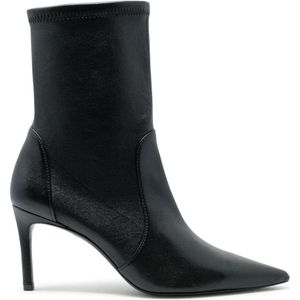 Stuart Weitzman, Dames, Schoenen, Zwart, Maat: 36 1/2 EU Leer,