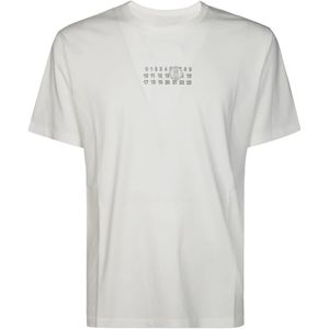 MM6 Maison Margiela, Heren, Tops, Wit, Maat: S Katoen,