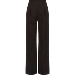 Alberta Ferretti, Dames, Broeken, Grijs, Maat: XS