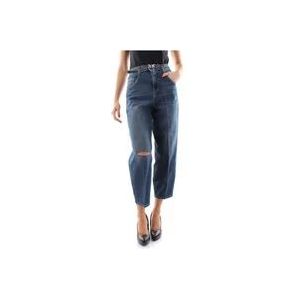 Pinko Cropped Jeans , Blue , Dames , Maat: W25