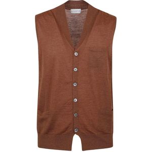 Ballantyne, Heren, Truien, Bruin, Maat: 2XL Wol,