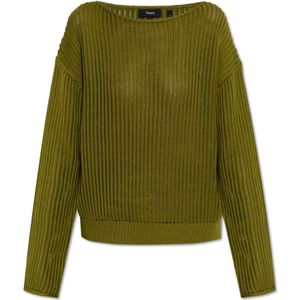 Theory, Dames, Truien, Groen, Maat: XS Katoen,