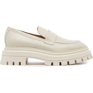 Stuart Weitzman, Dames, Schoenen, Beige, Maat: 40 1/2 EU Leer,