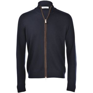 Gran Sasso, Heren, Truien, Blauw, Maat: XL Wol,