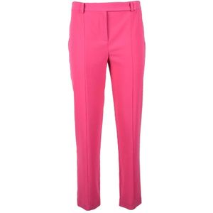 Patrizia Pepe, Dames, Broeken, Roze, Maat: XS Poliester,
